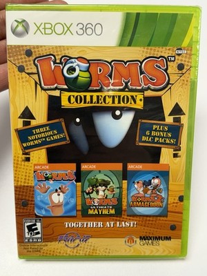 Worms Collection (Microsoft Xbox 360) NEW SEALED