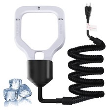 500W Chicken Water Heater, 50Gal Chicken Water Deicer for Plastic Waterer, Li...