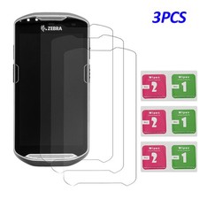3-PACK Tempered Glass Screen Protector for Zebra TC51 TC510K TC52 TC56 TC57