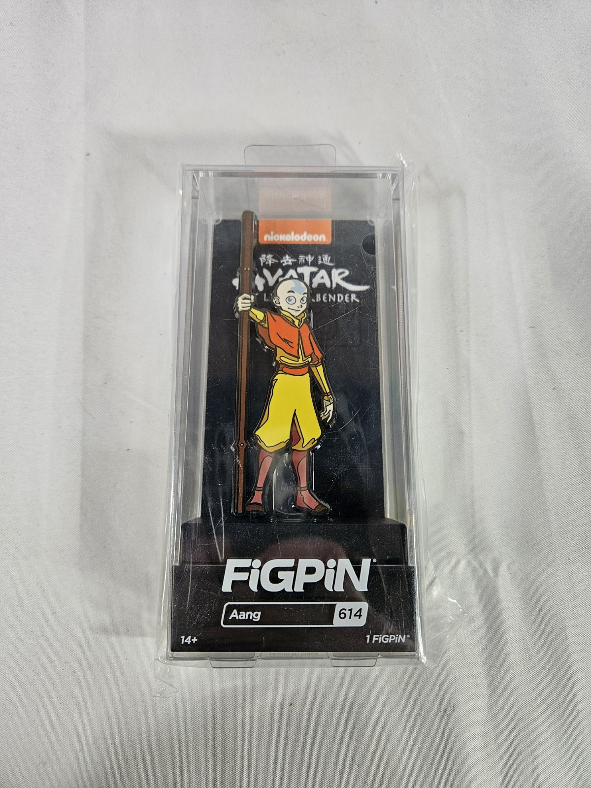 FiGPiN Enamel Pin Nickelodeon Avatar The Last Airbender #614 Aang 5""