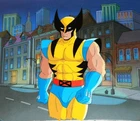 Vintage X-Men Animation Cel WOLVERINE Marvel Comics Production Cel W23