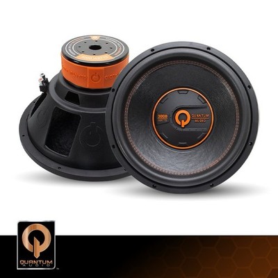 Quantum Audio QW3000/15D4 3000 Watts 4 Ohm Dvc 15  Subwoofer NEW