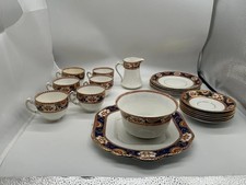 Thames crown china Dee pattern antique bone set tea