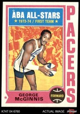 1974 Topps #220 George McGinnis Pacers Indiana 7 - NM