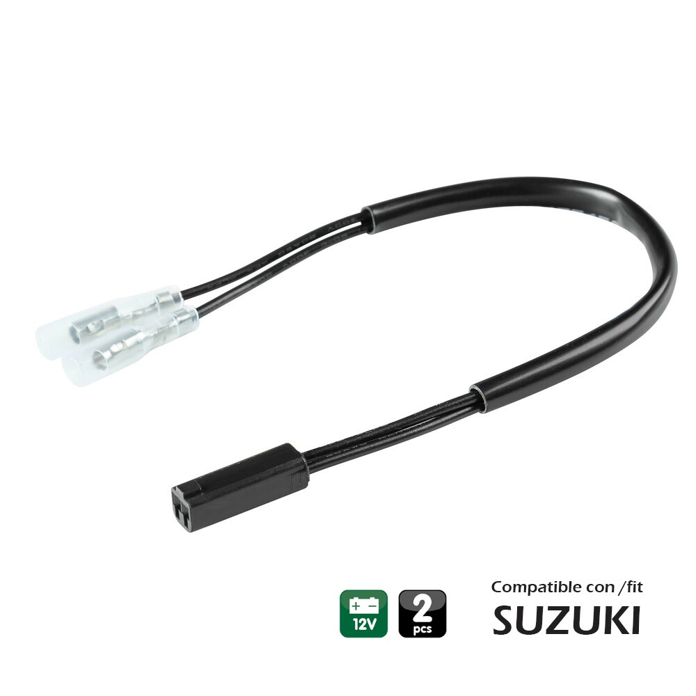 Connectors for Turn Singal Lampa ( 2 Uds) Compatible for Suzuki for Moto
