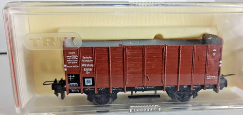 TRIX EXPRESS 3425 Spur H0 offener Güterwagen Würzburg  DRG  Epoche II  OVP | Condition: Gebraucht