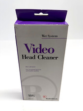 Vintage Radio Shack VHS Video Non-Abrasive Wet Head Cleaner Cassette Tape