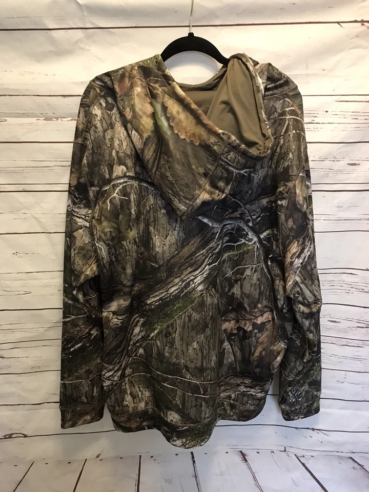 Mossy Oak Hooded Camo Pursuit Fleece Lined Hoodie 2XL - Image 2 of 4