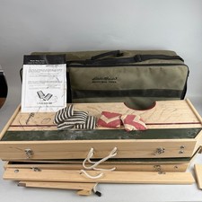 Eddie Bauer Bean Bag Toss Cornhole Game Set Carry Bag 6 Bags