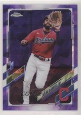 2021 Topps Chrome Sapphire Edition Purple 2/10 Delino DeShields Jr #602 0c2