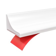 67Inch Collapsible Shower Threshold Water Dam Barrier, Self Adhesive Silicone...