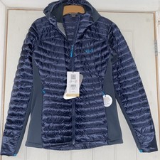 Rab Women’s Cirrus Flex 2.0 Hoody Jacket UK 10 Grey