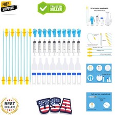 10 Set AI Artificial Insemination Dog Breeding Kit, Canine Breeding Kit, Disp...
