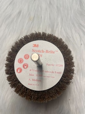 Polierbürste 3M Scotch-Brite 75 x 45 x 6mm Medium Stück 5