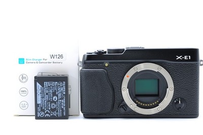 Fujifilm X Series X-E1 16.3MP Digital SLR Camera - Black (Body