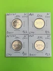 Canada 1967 Centennial Silver Canadian Quarter. Lynx Cat. Lot Of 4  BETTER GRADE