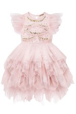 Tutu Dress for Girls - Glitter Sequin Tulle Dress Tiered Layered Flower Girl ...
