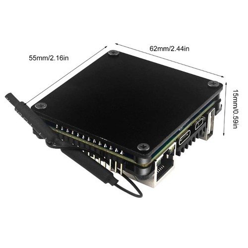 Boîtier en métal pour Orange Pi 2 boîtier dissipateur thermique en alliage d'aluminium carte de développement - Photo 6/6