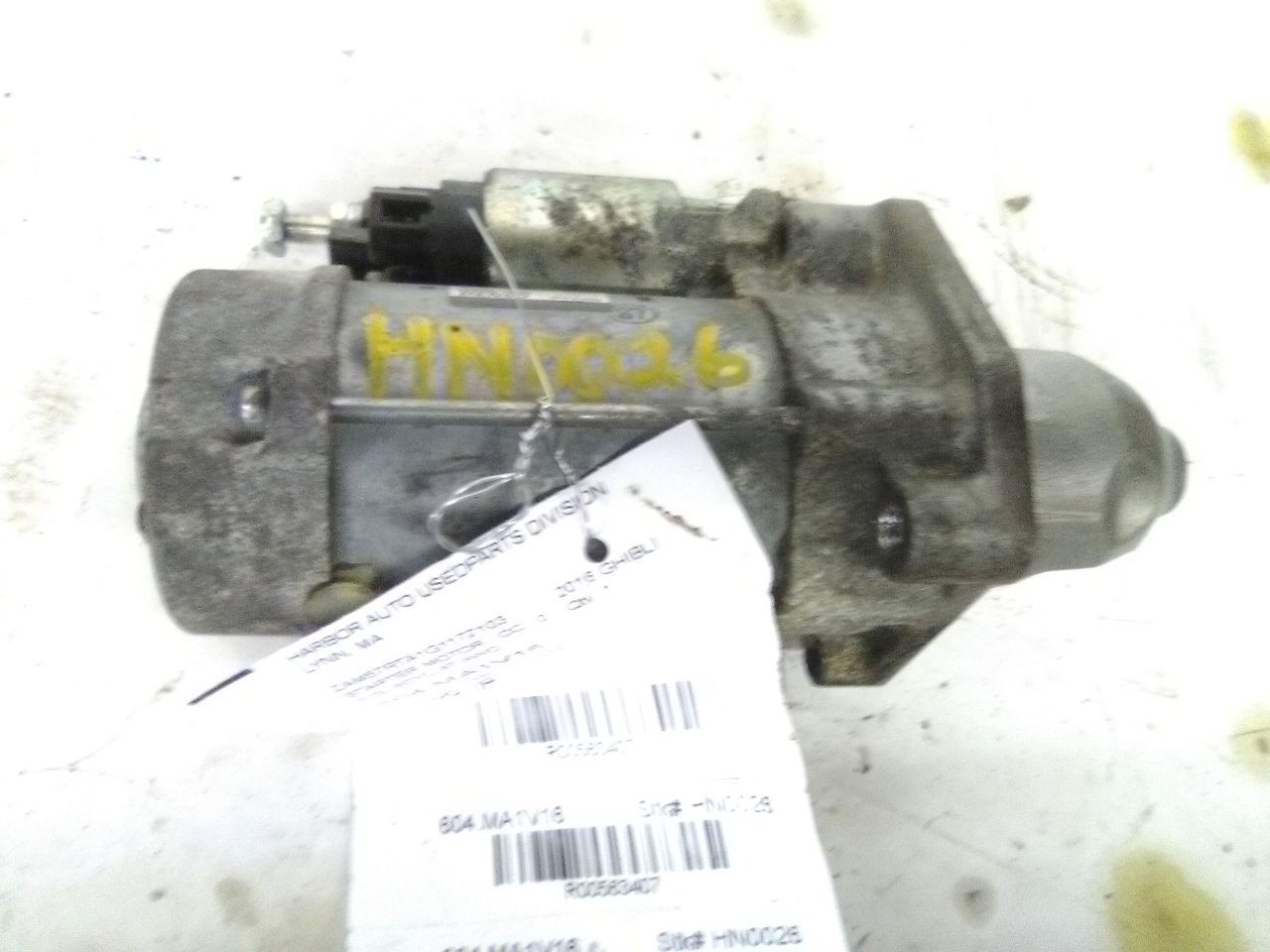 Maserati Ghibli 2016 Upper Starter motor
