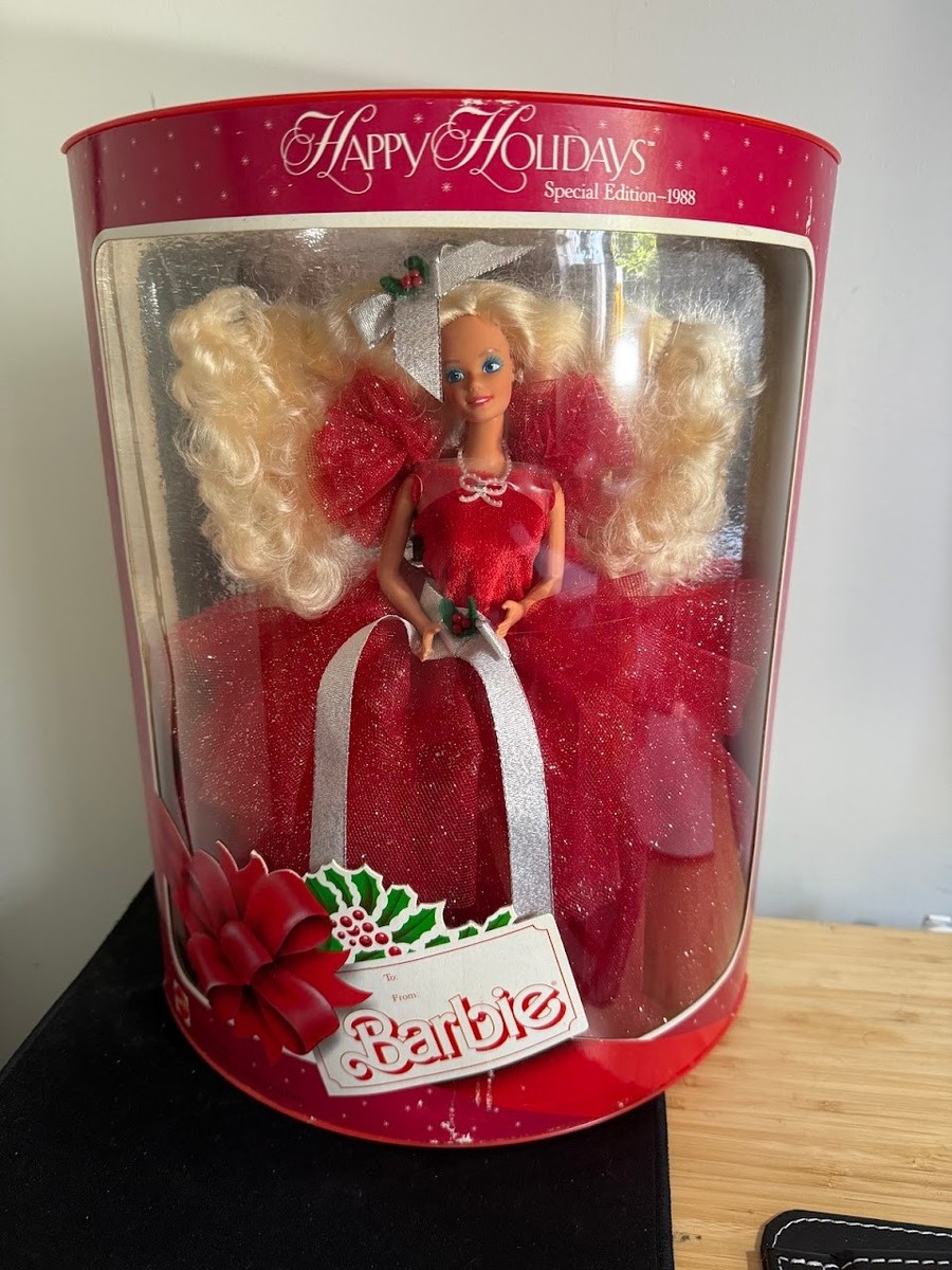 Special Edition 1988 Holiday Barbie Barbie Vintage 1988 Happy