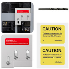 Generator Interlock Kit for Square D 150 / 200 Amp Breakers Professional  Inter