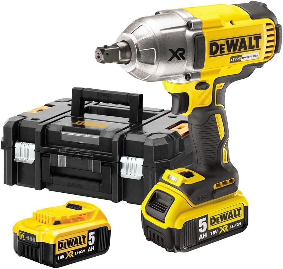DeWALT Akku-Schlagschrauber 18V DCF899P2-QW 2x 5,0 Ah Akku + Lader in T-STAK Box