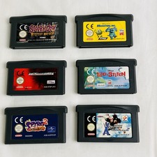 Nintendo Gameboy Advance Game Carts Only Job Lot X6 Lilo & Stitch, Spyro 2 Etc