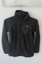 PATAGONIA R1 Air Full-Zip Hoody Black Women's Medium 40260 MSRP 179