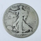 1920 50C Walking Liberty Half Dollar, Circulated Coin #6338
