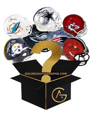 NFL Autographed Mini Helmet Box Mystery