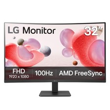 LG 32MR50C-B 32" Curved FHD 100Hz AMD FreeSync Monitor OnScreen Control Dyna