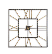 NEW UNUSED Signature Design by Ashley Casual Thames Wall Clock Black/Gold Finish