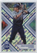 2018 Panini Elite Extra Edition Aspirations Blue 71/75 Cole Roederer #76 8k4