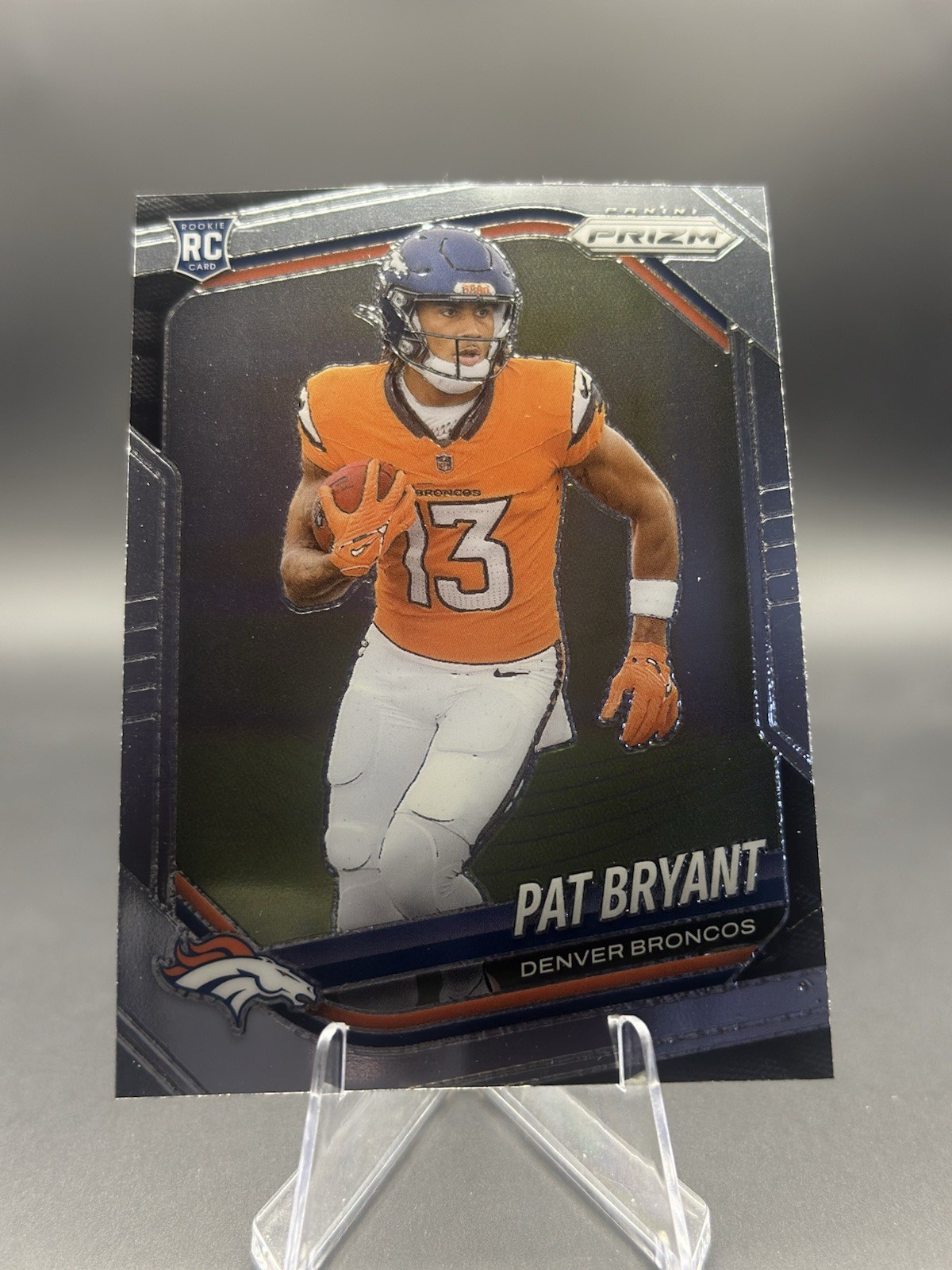Pat Bryant 2025 Panini Prizm #366 Silver Base RC Denver Broncos