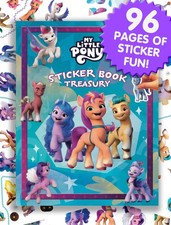My Little Pony Sticker Book Treasury - Activity Books for kids, 350 reusable...