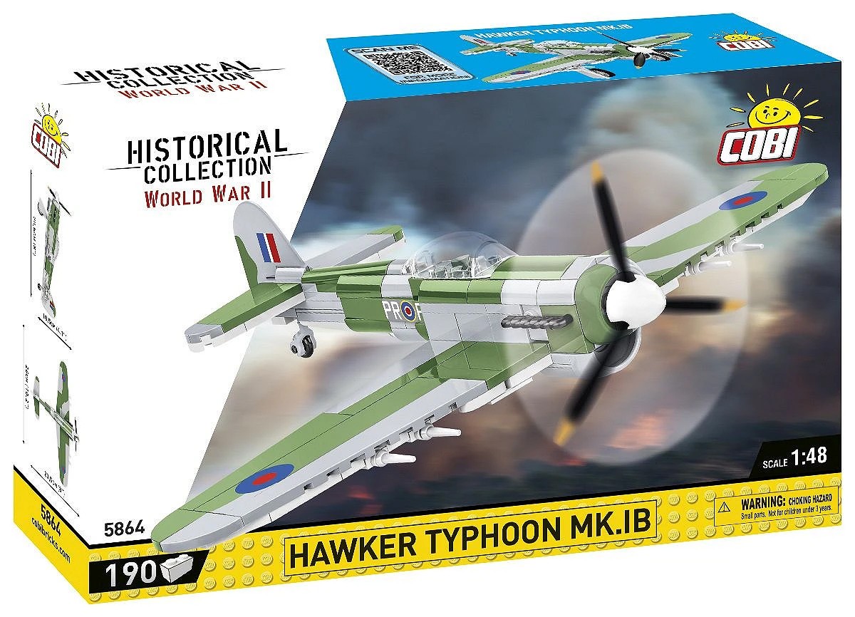 186 PCS HC WWII /5864/ HAWKER TYPHOON - Image 6