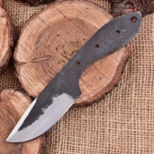 8'' 1095 High Carbon Steel Knife Blank Blade DIY Bushcraft Hunting Knife Making
