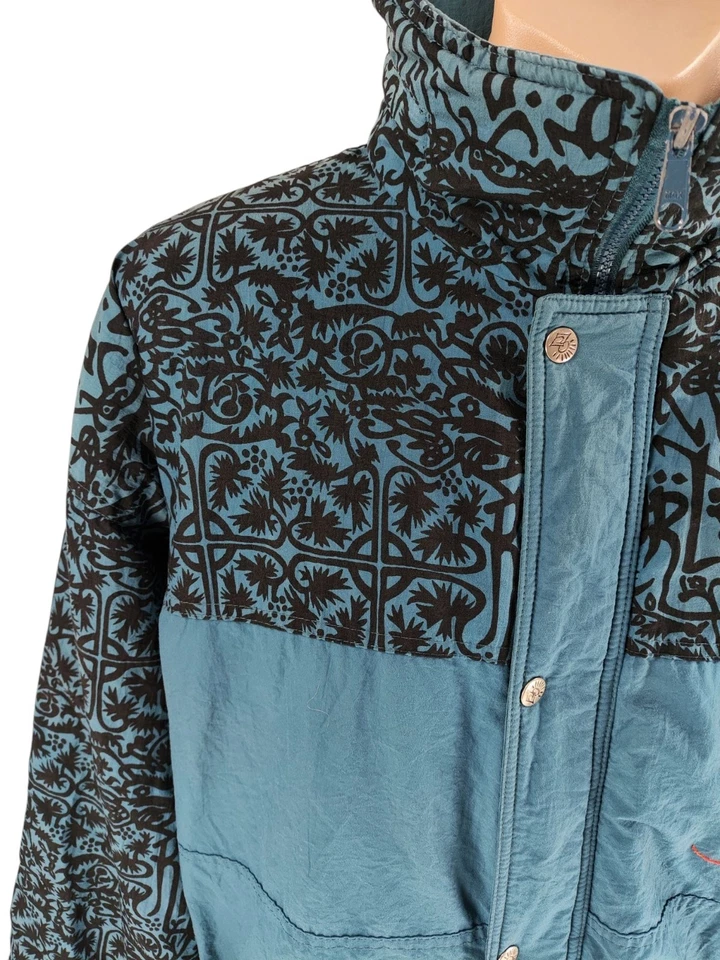 Ripcurl Vintage Bomber Beach Embroidered Surf Hooded Jacket Men's Size XL 90s - Image 3 of 4