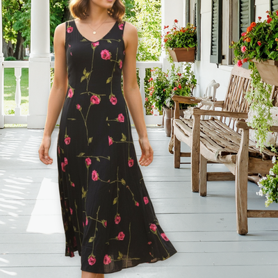 Vintage Betsey Johnson Black Label 90s Floral Bias Cut Y2K Maxi Slip Dress Sz 8 | eBay Vintage Betsey Johnson Black Label 90s Floral Bias Cut Y2K Maxi Slip Dress Sz 8 | eBay