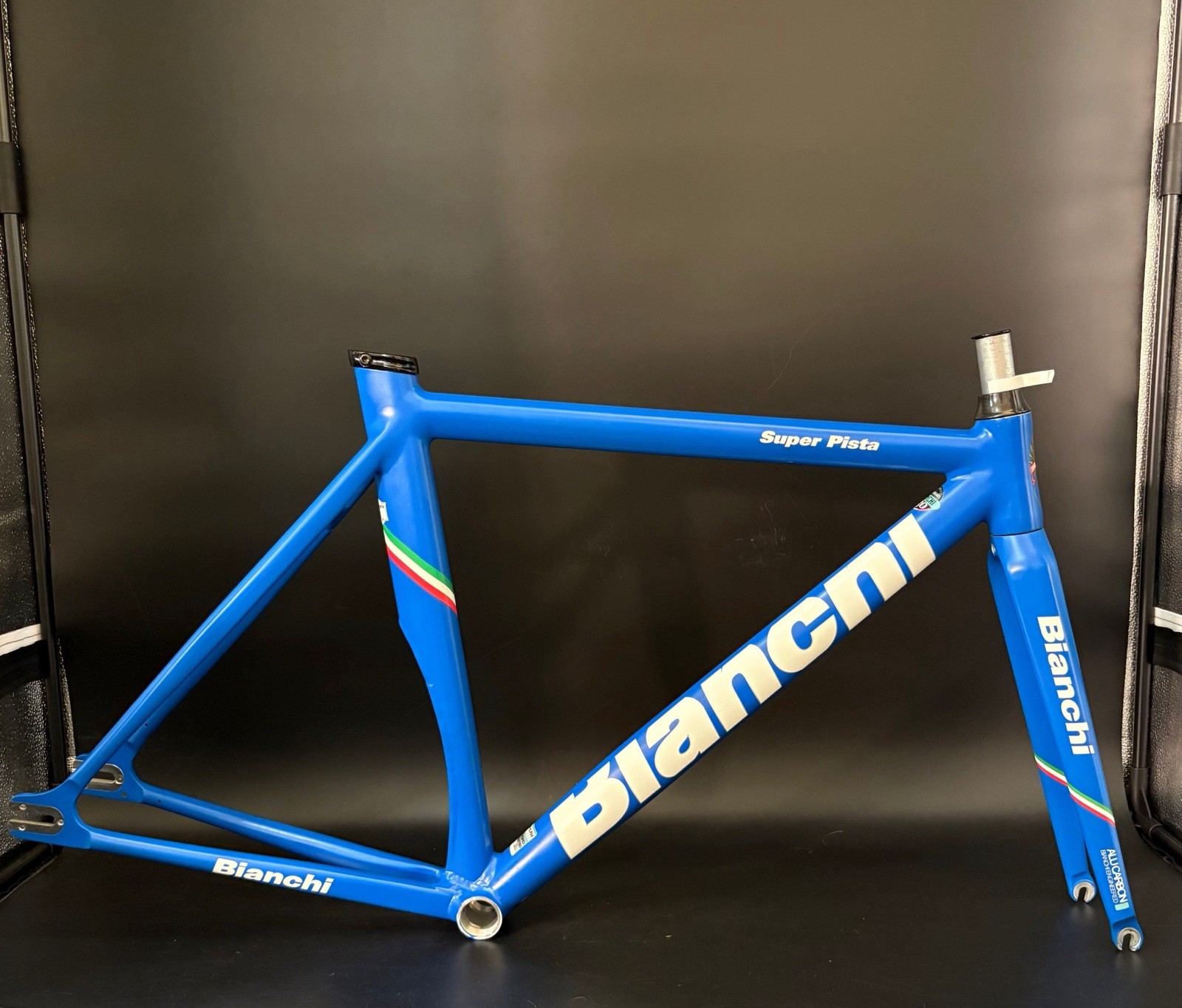 Bianchi Super Pista Frameset Blue 51cm Track Bike Fixed Gear