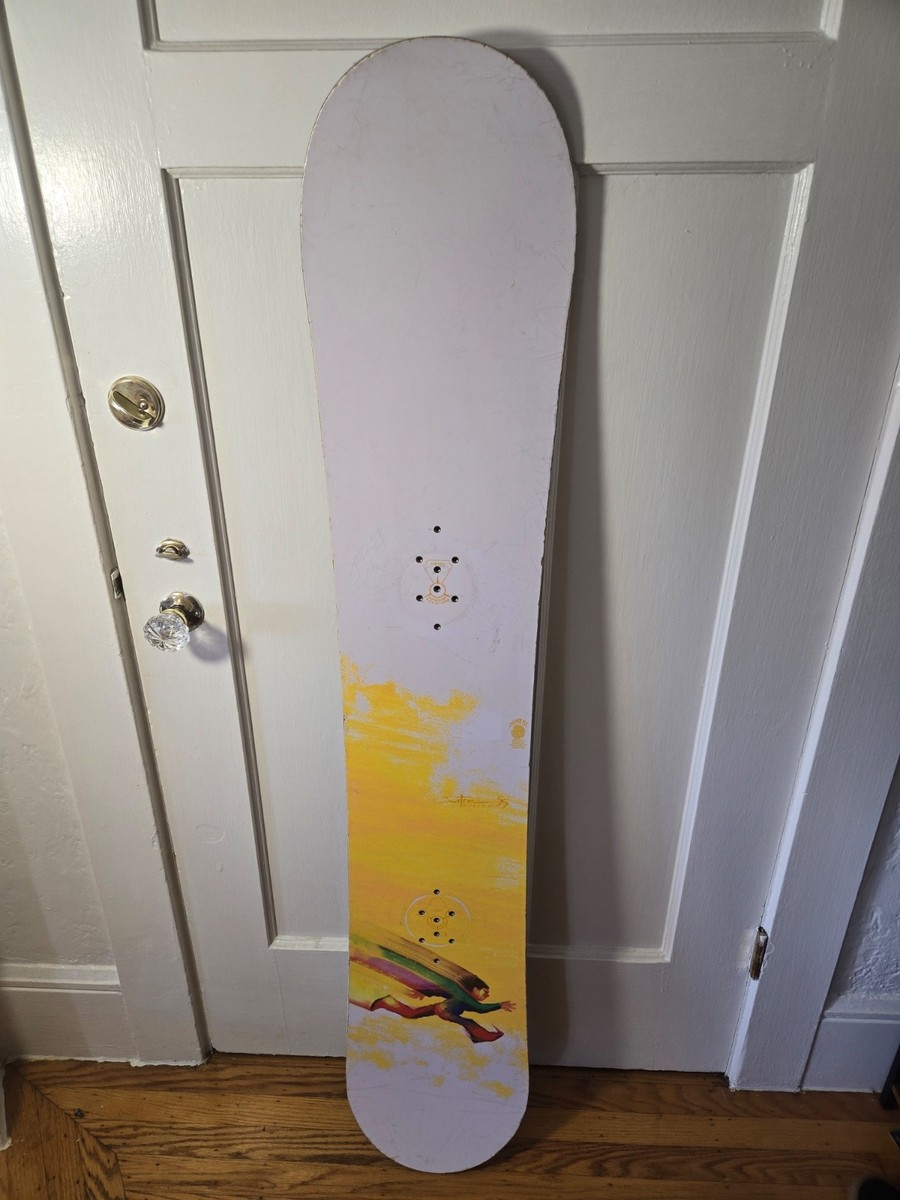 Vintage 1997 Burton Custom 155 Snowboard running man | eBay