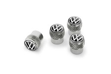 Genuine Volkswagen Valve Stem Caps Set of 4 OEM