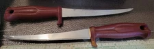 Normark Stainless Steel Fillet Knife Sweden Set Of 2