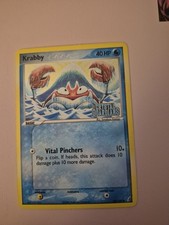 Krabby Holo Crystal Guardians STAMPED 54/100 Pokemon Card on eBay
