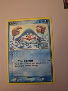 krabby pokemon card Amazon.com: Pokemon - Krabby (66)