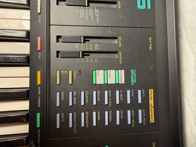 Vintage Yamaha Psr-36 Midi FM 1988 Portable Synthesizer Keyboard
