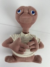 10" Vintage 1990's ET Extra Terrestrial Stuffed Plush Universal Studio Florida