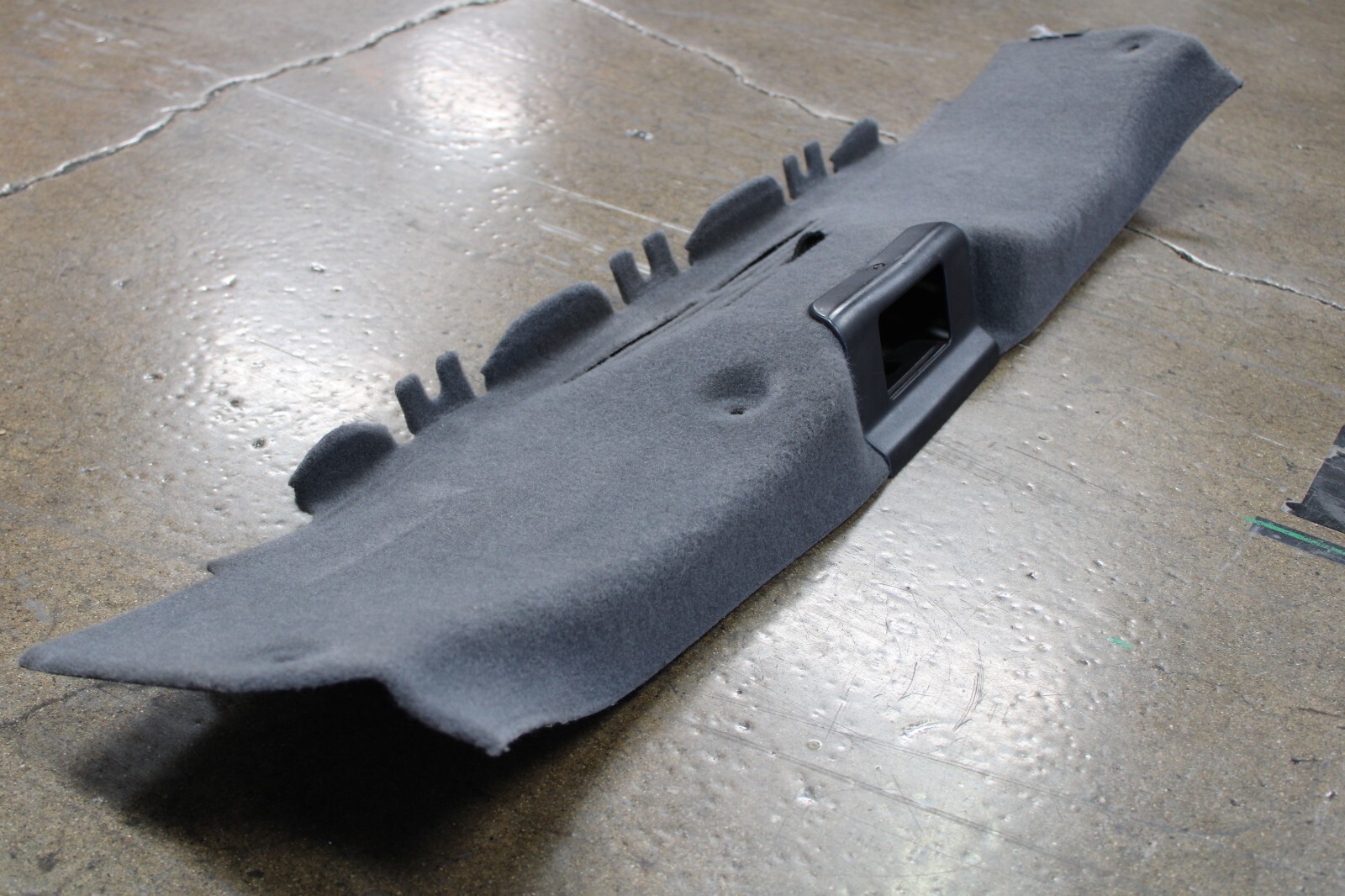 Maserati Granturismo, Trunk Latch Trim, Grey, Used, P/N 69972106