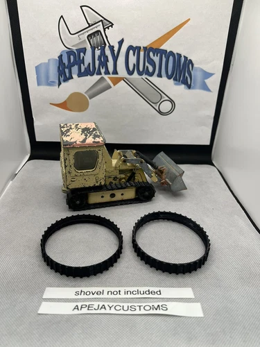 1 PAIR OF TRACKS FOR Dinky Toys die cast metal Shovel Dozer #977 HTF