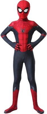 NEW!! Spiderman Kids Costume, Superhero Halloween Dress - Kids Small Red/Blue